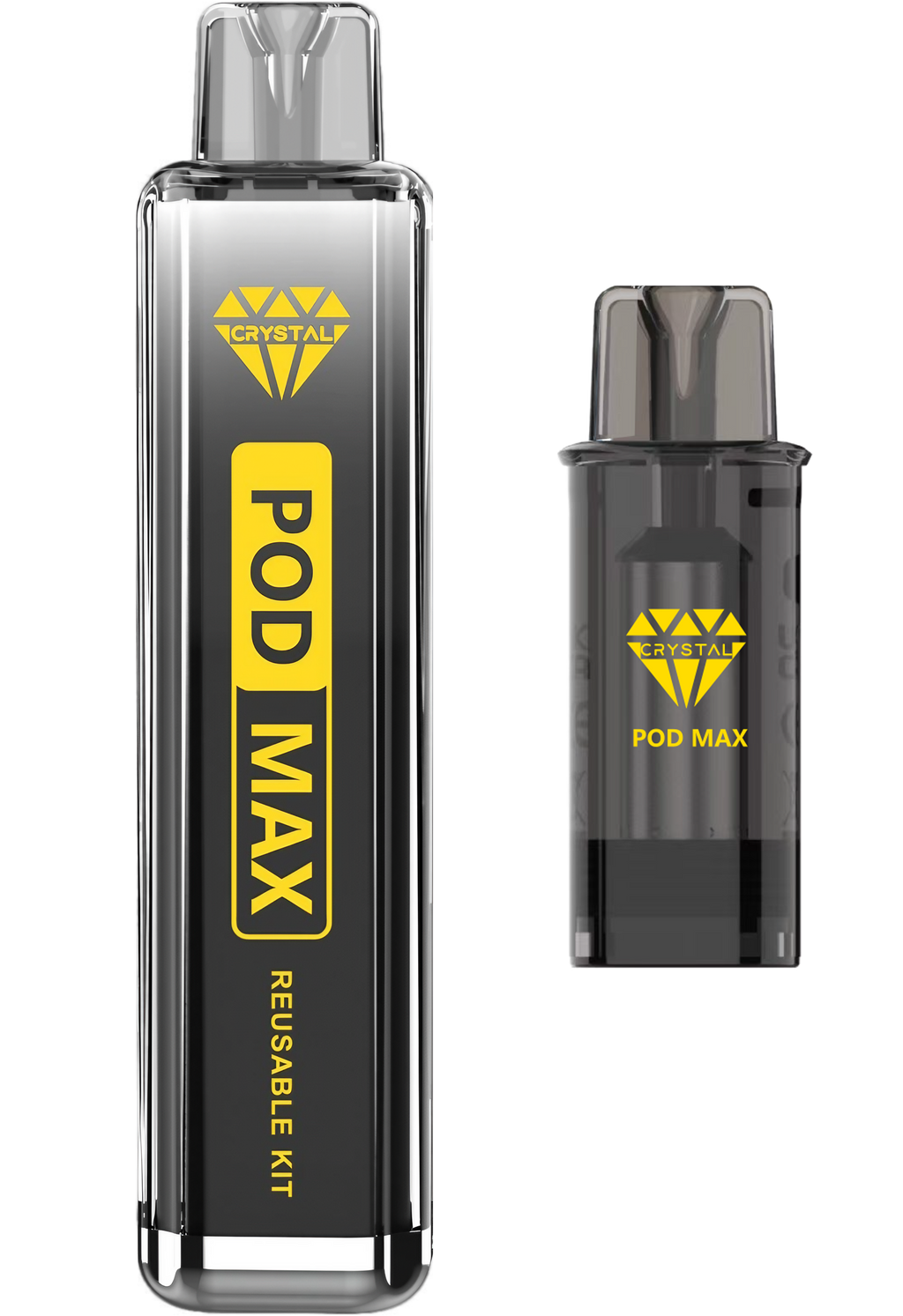 POD MAX REFILLABLE KIT (XL POD) with 1 bottle Free e-liquid